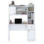 Hanah Home Escritorio y Estantería de Estudio HA128 - 3977 Blanco